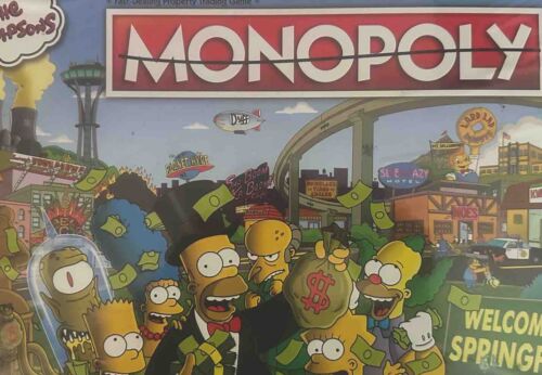 USAopoly The Simpsons Monopoly 30 Year Anniversary Edition FACTORY SEALED!