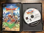 Dragon Quest VIII Journey of the Cursed King PS2 Manual No Final Fantasy Demo