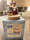 Yankee Candle Our America Jar Topper Santa & Mrs. Claus NWT HTF Limited Edition