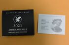 2021-S American Eagle One Ounce Silver Proof Type 2 with Box/CoA