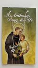 NWT St. Anthony Pray For Us Neckless & Prayer Card- Heart Shaped