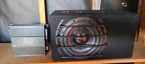 Digital Designs 8” subwoofer in box with 500w amp