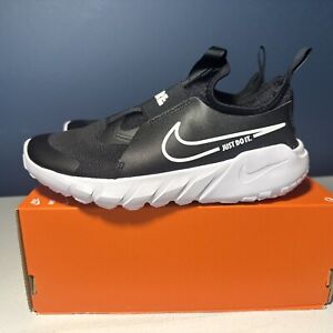 Nike Kids' Grade Flex Runner 2 (GS) Black / White Photo Blue Shoes Size 4.5Y New