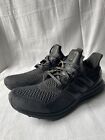 Adidas Ultraboost 1.0 DNA Triple Black Carbon Knit Leather Shoes Size 11 GY7486