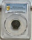 1877  INDIAN CENT  PCGS  VF DETAILS   KEY DATE OF THE SET