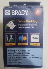 BRADY 110929 Label Cartridge Ribbon M21-1250-427 NEW - Sealed In Package
