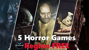 Bundle 5 Random Horror Games - Steam keys Region FREE
