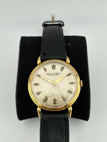 1940's Vintage I.W.C 18kt Gold Schaffhausen Manual Wind Wrist Watch