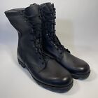 New Ro Search Combat Boots Men’s Black Size 12W Mildew And Water Resistant