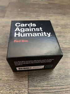CARDS AGAINST HUMANITY Game - Red Box - COMPLETE with all cards - Great Shape!!!