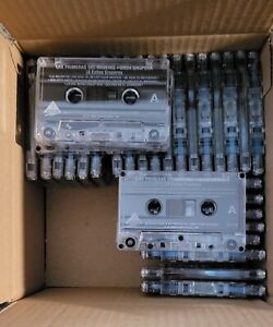 LOT OF 40 NEW APROX 64 MINUTE TOTAL CASSETTE TAPES RECORDED ONCE SOLD AS BLANKS