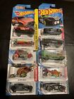 Hot Wheels Lot Of 10 New Muscle Screen Time Tooned Card Conditions Vary