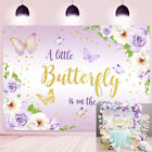 Butterfly Backdrop Baby Shower Party Decor Photo Studio Photography Backdrop