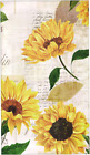 Sunflower Hand Towels for Bathroom Set of 2,Vintage Yellow Floral Towels Ultra S