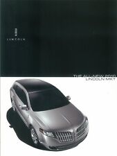 2010 Lincoln MKT Sales Literature Piece Brochure Advertisement Options
