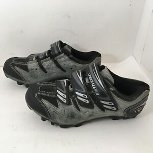 Specialized Mountain Bike Shoes Men's Size 6 Suede 6114-4539 Strap-Close