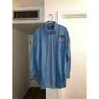 Rivers End Trading Co Budweiser Clydesdales Embroider Denim Jacket Button Up L