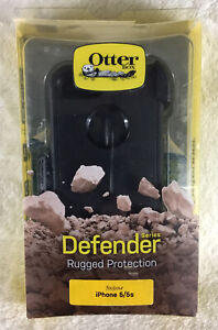 OtterBox Defender Series Case & Holster for iPhone 5/5S Black Rugged Protection