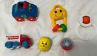 Lot Of 6 Assorted  Vintage Fisher Price Baby/Toddler Toys