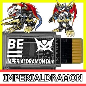 [US STOCK] BANDAI Digimon IMPERIALDRAMON Dim Card ONLY Vital Bracelet Be 3d SHIP