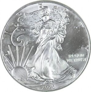 Better Date 2020 American Silver Eagle 1 Troy Oz .999 Fine Silver *819