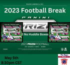 Jacksonville Jaguars 2023 Panini Prizm Football 2 No Huddle Box Team Break!
