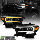 For 2020-2023 Toyota Tacoma Limited|TRD Black Full LED Headlights Headlamps Pair (For: 2021 Tacoma)