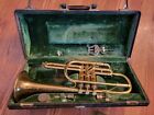 King Master Model Trumpet H N White 1930’s with Original Case Serial # 170992