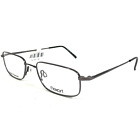 Marchon Eyeglasses Frames FLEXON 628 GUNMETAL Gray Rectangular 51-18-140