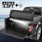 4 FOLD 5.5FT Bed Soft Truck Tonneau Cover For 2015-2023 Ford F-150 Super Crew (For: 2023 F-150)