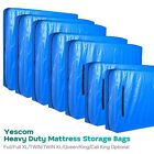 AplusChoice Mattress Bag Moving Storage Waterproof Heavy Duty 8 Handles Cover