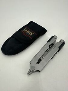 Gerber MP600 Stainless Multi Tool Pliers RemGrit GJ-4 w/ Case