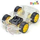 2WD 4WD Robot Smart Car Chassis Kits Speed Encoder 65x26mm Tire for Arduino New