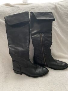 Frye Size 9B Women’s Leather Knee High Boots