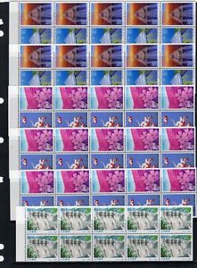 Japan - Z231b^Z235a Strips of 80Y Stamps Mint VFNH, CV $165 (2021), Face 8800Y