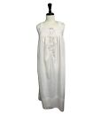 Eileen West Nightgown Sz Sm Baby Doll Cotton Country Cottage Prairie Sleeveless