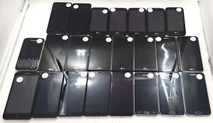 Parts and Repair Assorted CDMA Smartphones Check IMEI (UNTESTED) Lot of 23