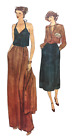 VOGUE 1993 Pattern 8 Wrap Skirt Midi Maxi Blouse Halter Top Kasper Designer 70s