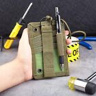 Tactical ID Card Credit Badge Holder Organizer Hook Loop Patch With Neck Lanyard