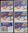 Mint US Santa and Sleigh Booklet Pane of 20 Forever Stamps Scott# 4712-4715 MNH