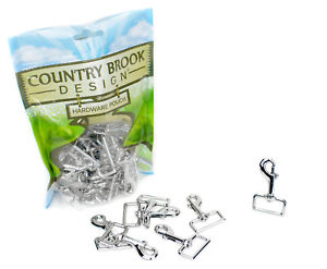 10 - Country Brook Design® 1 Inch Petite Swivel Snap Hooks Closeout