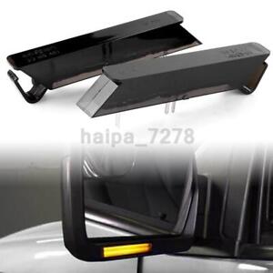 LED Under Side Mirror Sequential Turn Signal Light Lamp For Ford F-150 2004~2014