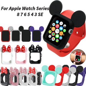 For Apple Watch Series 8/7/6/5/4/3/SE Case Cover Bumper 45mm/44mm/41mm/42mm/38mm