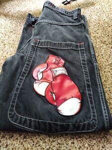 Jnco Jeans - 1990’s - 32 x 32 Used Boxer Glove Wide Leg