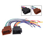 2x Car Stereo Radio Female Socket ISO Wire Harness Adapter Connector Accessories (For: More than one vehicle)