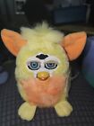 Vintage 1999 Orange & Yellow Sunny Furby Babies Tested & Working Green Eyes
