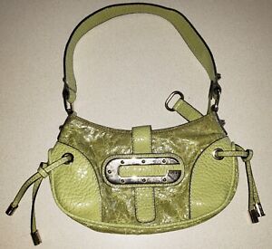 GUESS Handbag Vintage Lime Green Small  Purse. Beautiful Condition Inside & Out