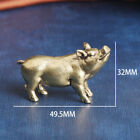 Solid Brass Pig Figurine Statue Animal Figurines Toys Table Decoration Gifts