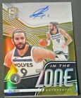 Ricky Rubio 2020-21 Panini Spectra In The Zone Gold Autograph (9/10) His Jersey