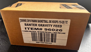 CLEARANCE! 2019-2020 Panini NBA Hoops Gravity Feed Basketball (Sealed Case Box)